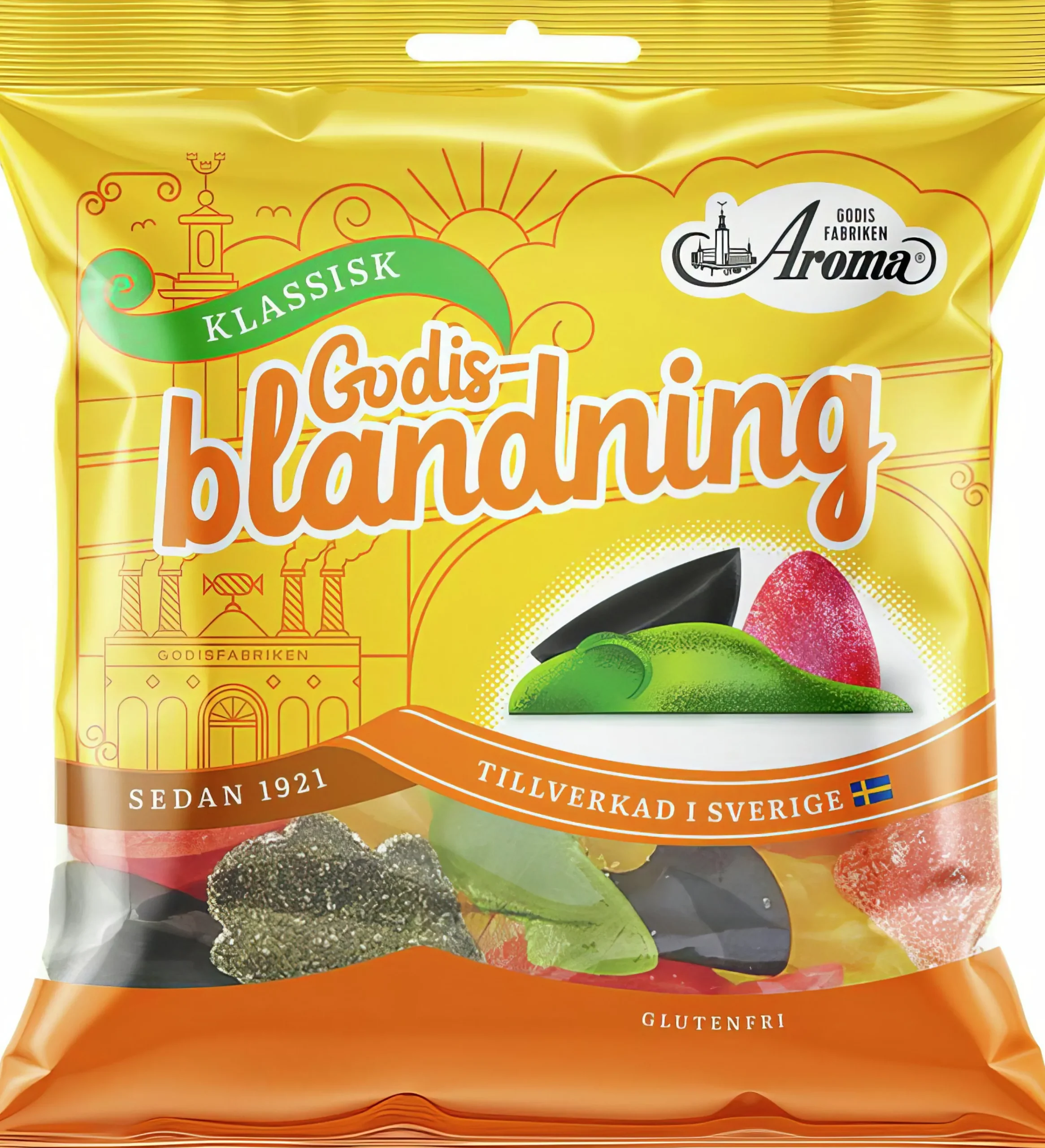 Godis Klassisk godisblandning 500g>Aroma Outlet