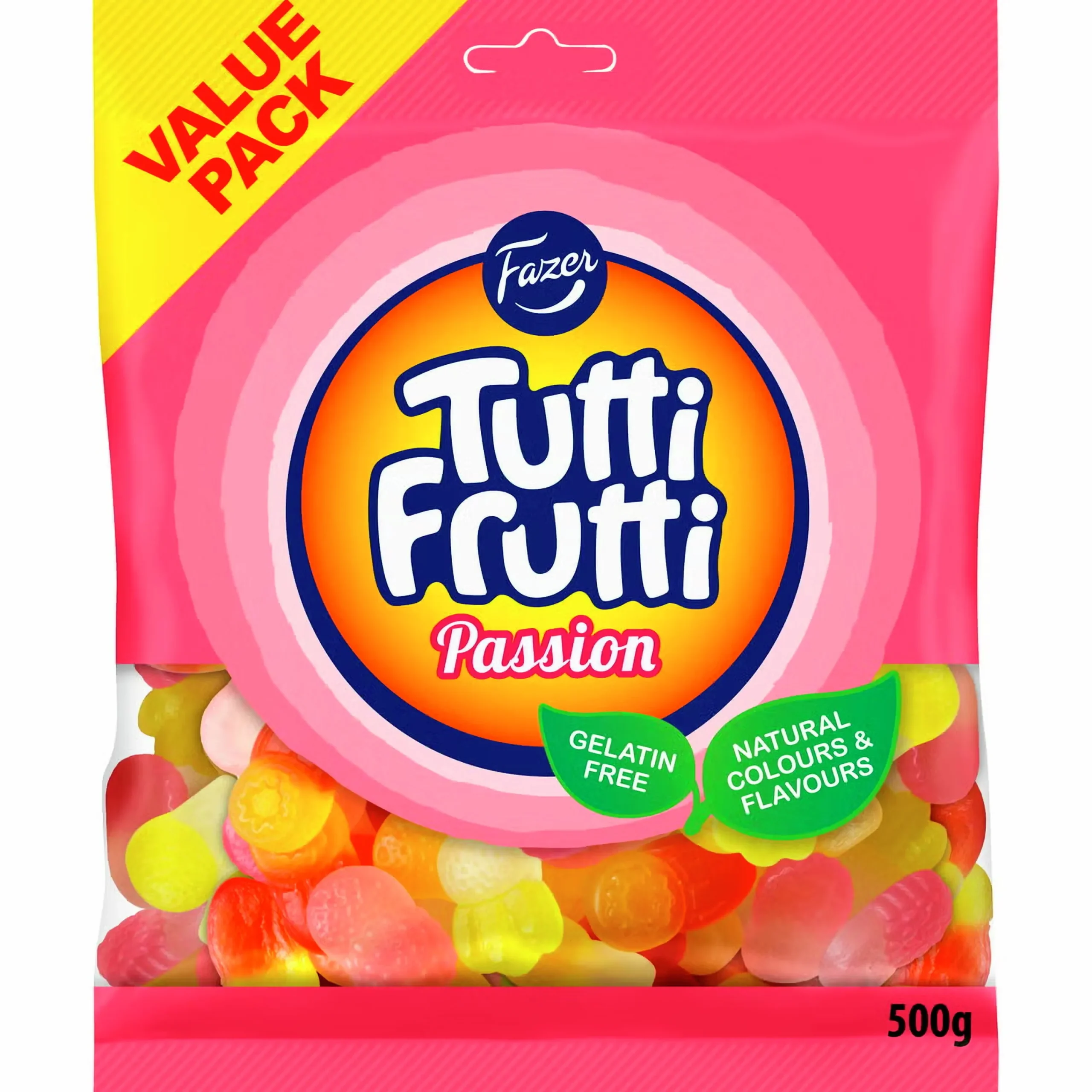 Godis Tutti Frutti Passion 500g>Fazer