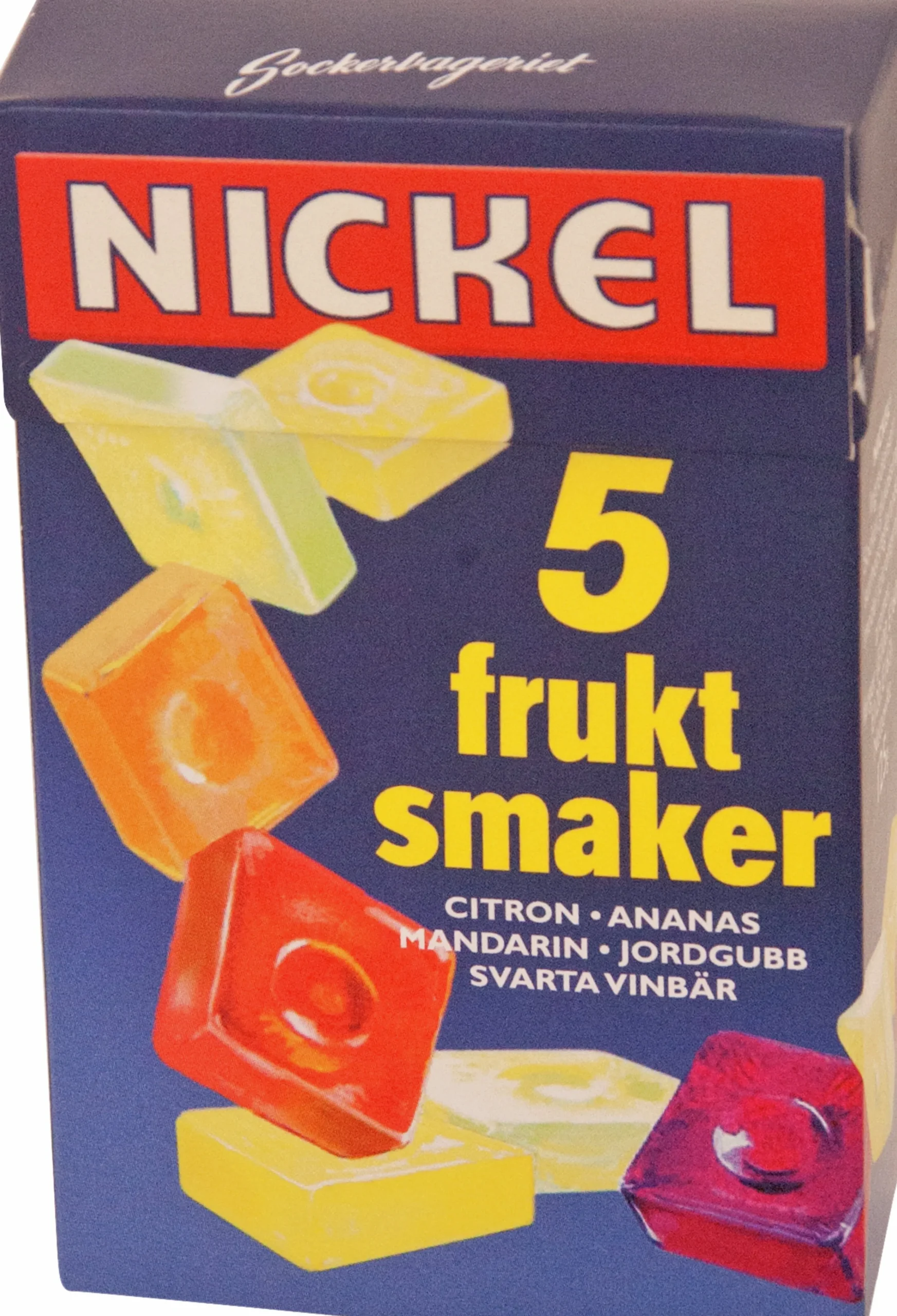 Godis Nickel Frukt 115g>Sockerbageriet Hot