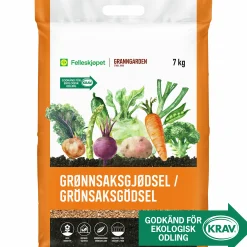Grönsaksgödsel KRAV 7kg>Granngården Sale