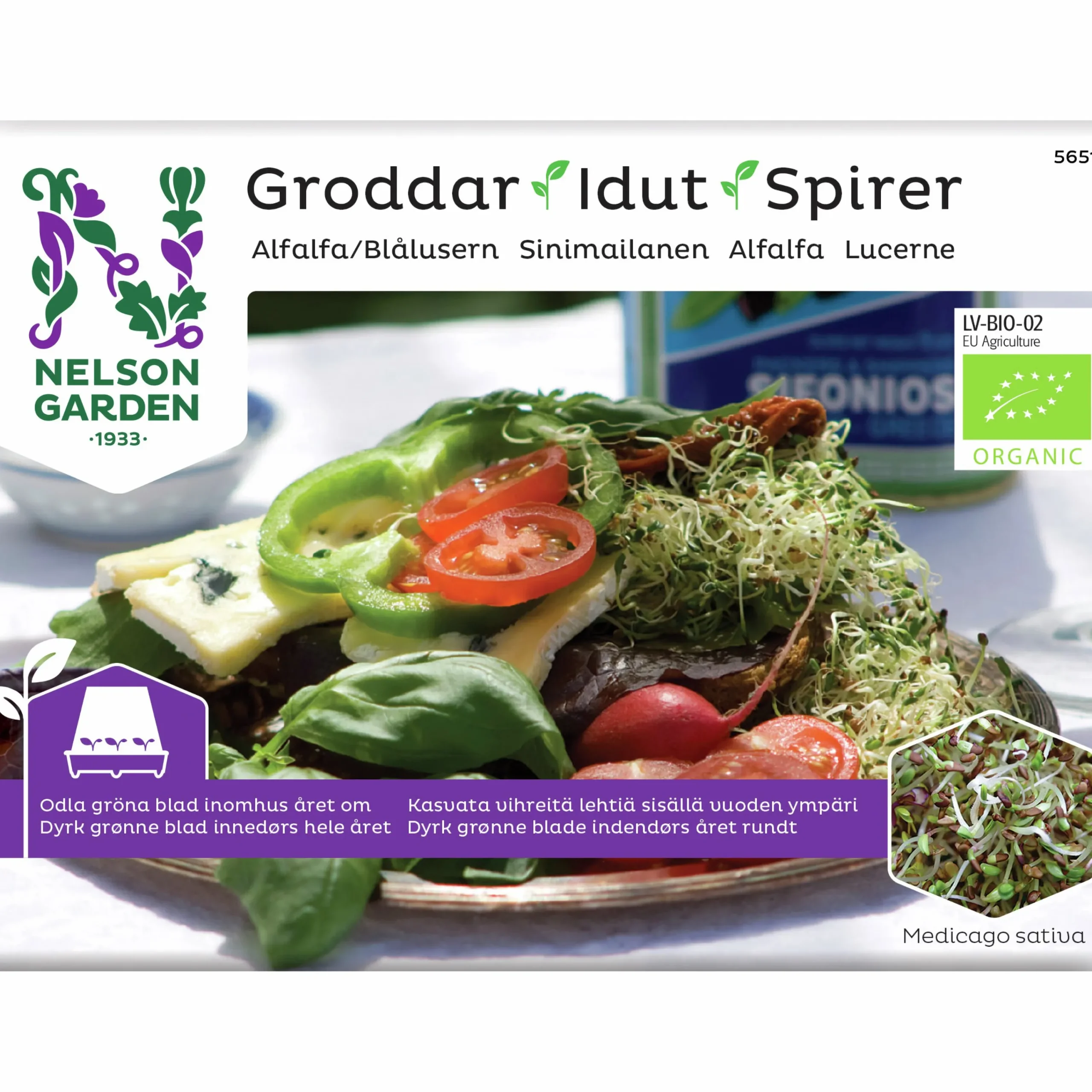 Groddar Alfalfa Organic>Nelson Garden