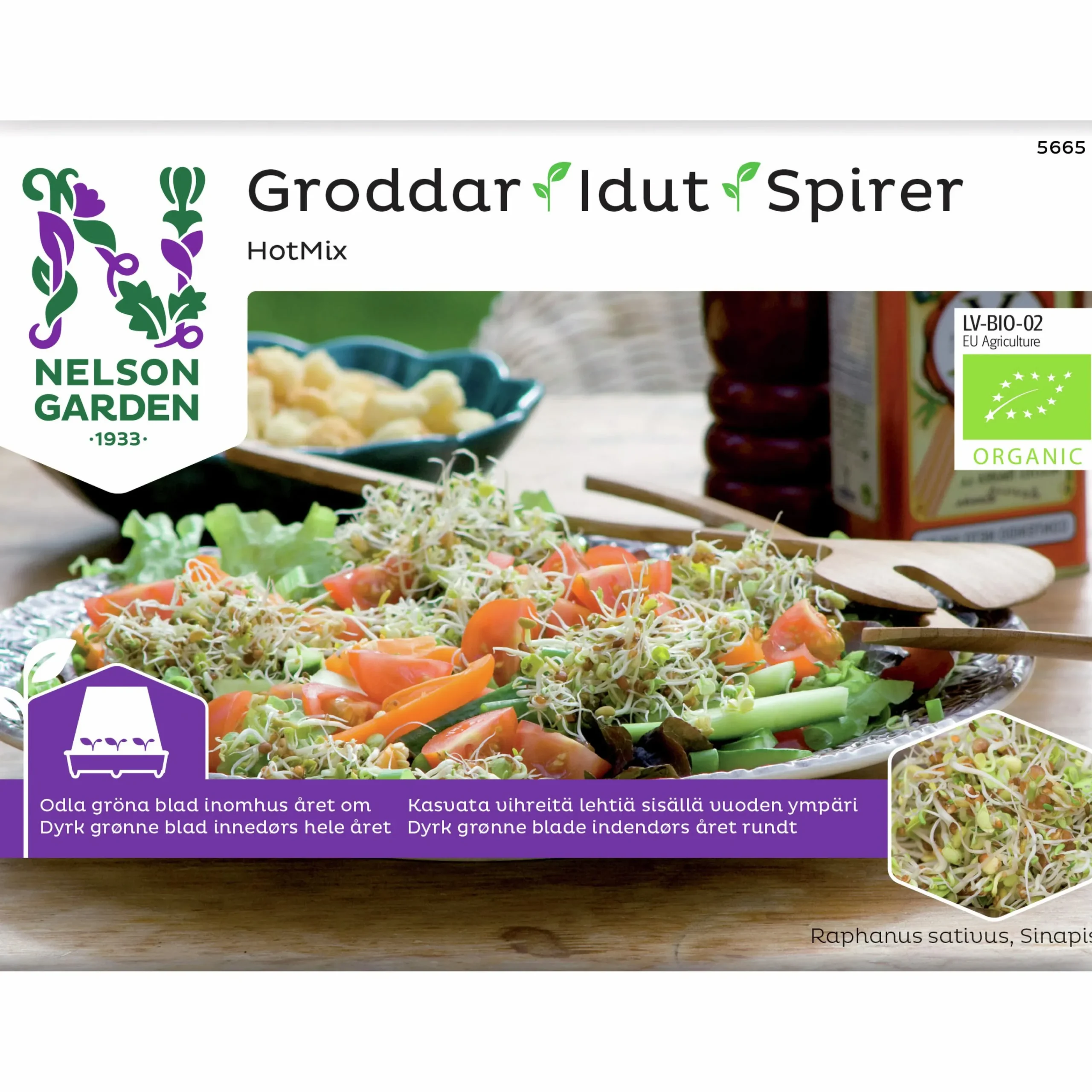 Groddar HotMix Organic>Nelson Garden Online