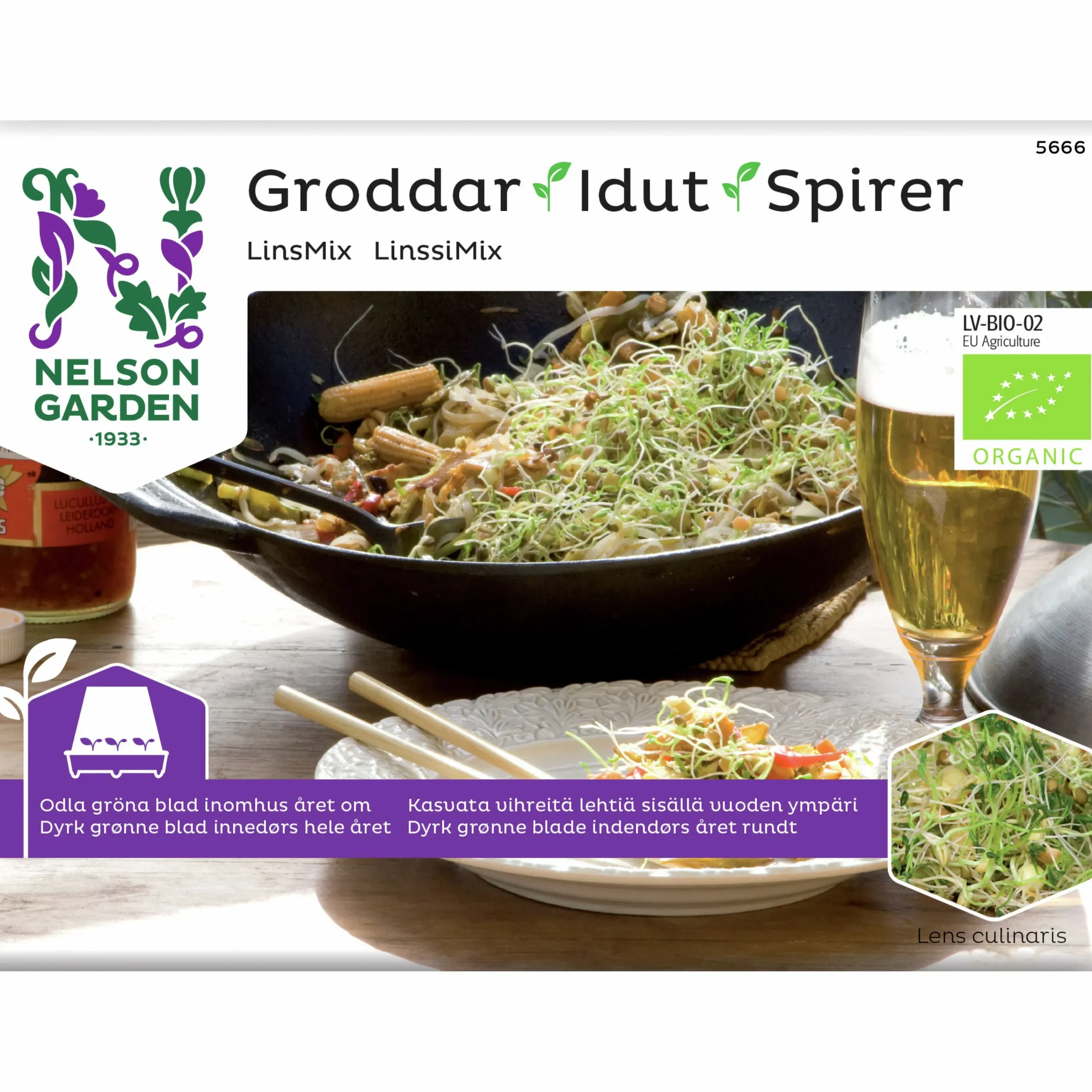 Groddar Linsmix Organic>Nelson Garden Discount
