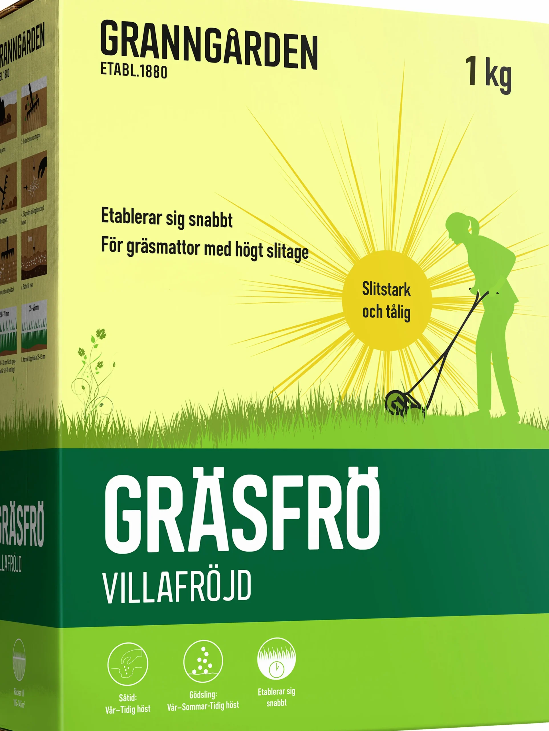Gräsfrö Villafröjd 1kg>Granngården Best