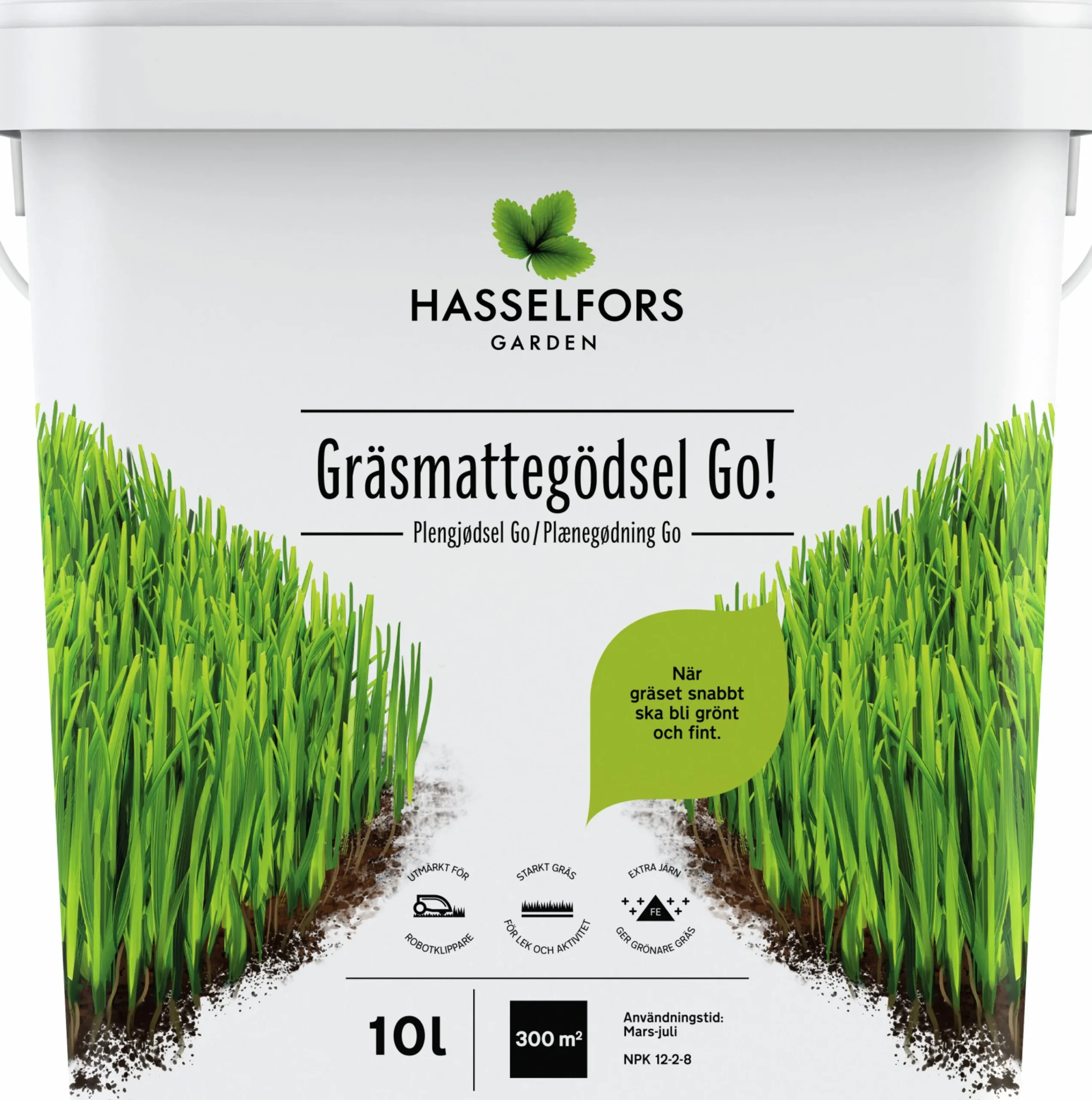 Gräsgödsel Hasselfors Go! 10L>Hasselfors Garden Best