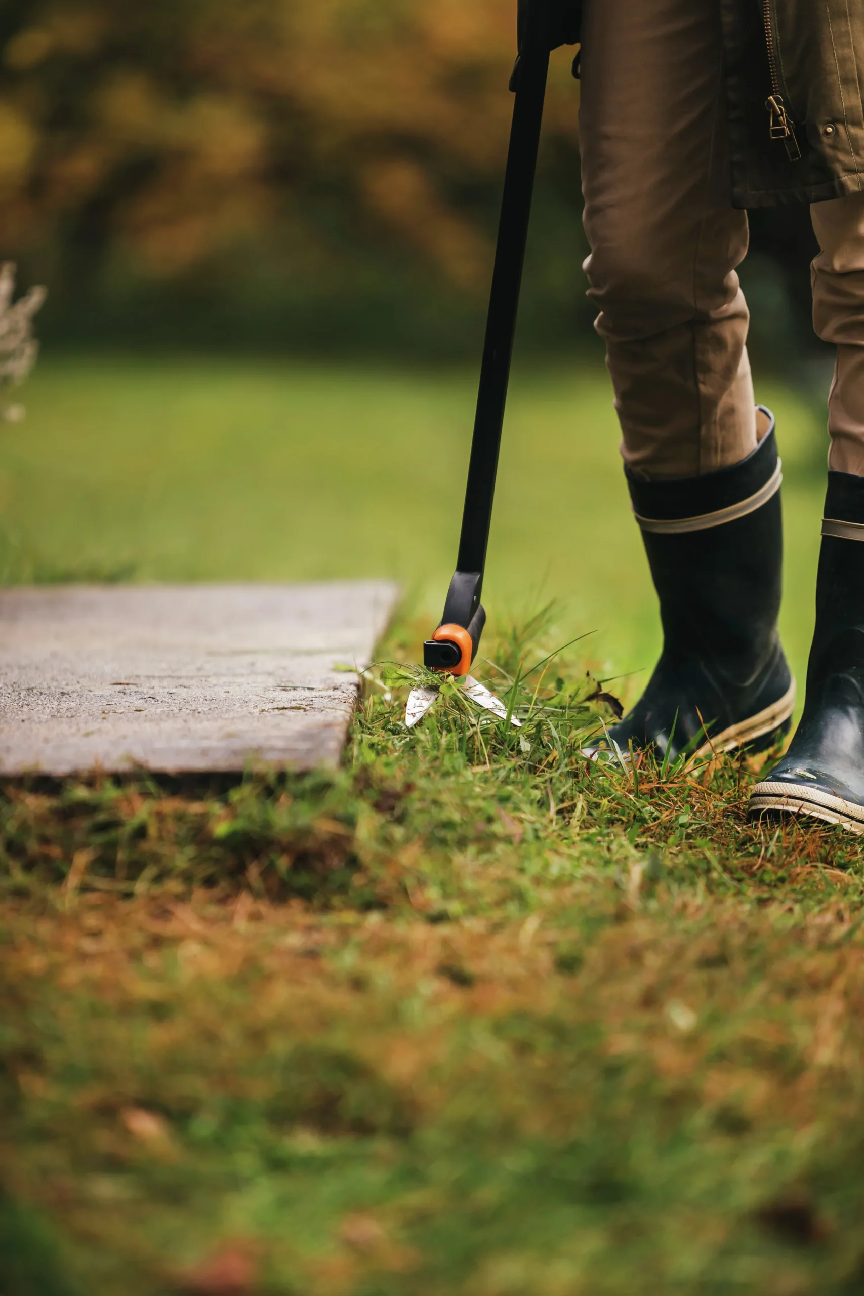 Grässax GS46 Servoutväxling Långt skaft>Fiskars