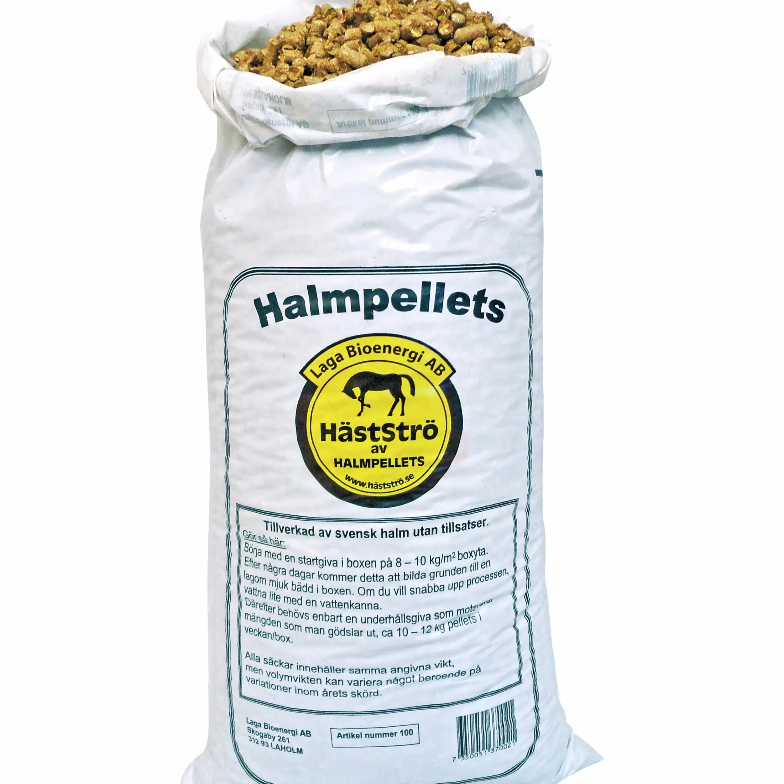 Halmpellets Helpall 60x13kg (hemleverans)>Laga Bioenergi Sale