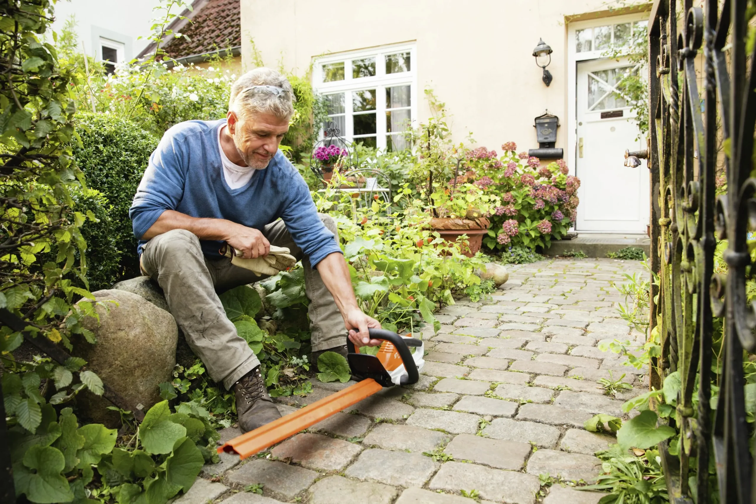 Häcksax HSA 45 D-Line 18V>Stihl Online