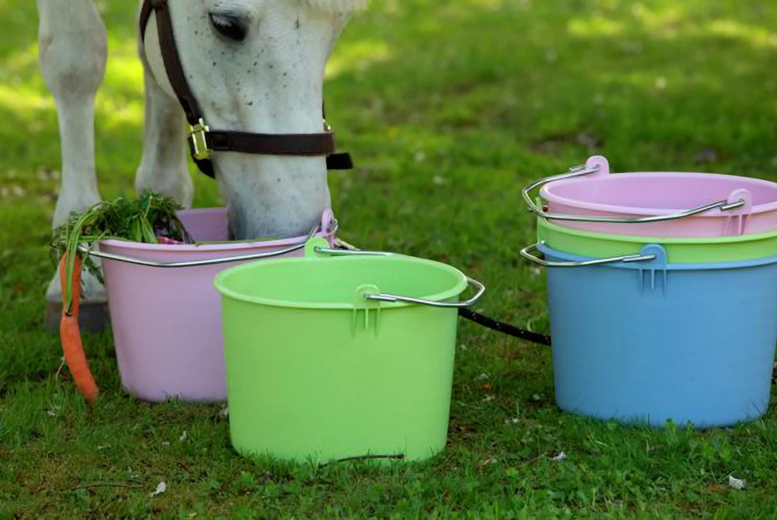Hink ljusgrön 17L>Nordiska Plast Outlet