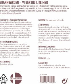 Hönsfoder Koncentrat Pellets 15kg>Granngården Hot