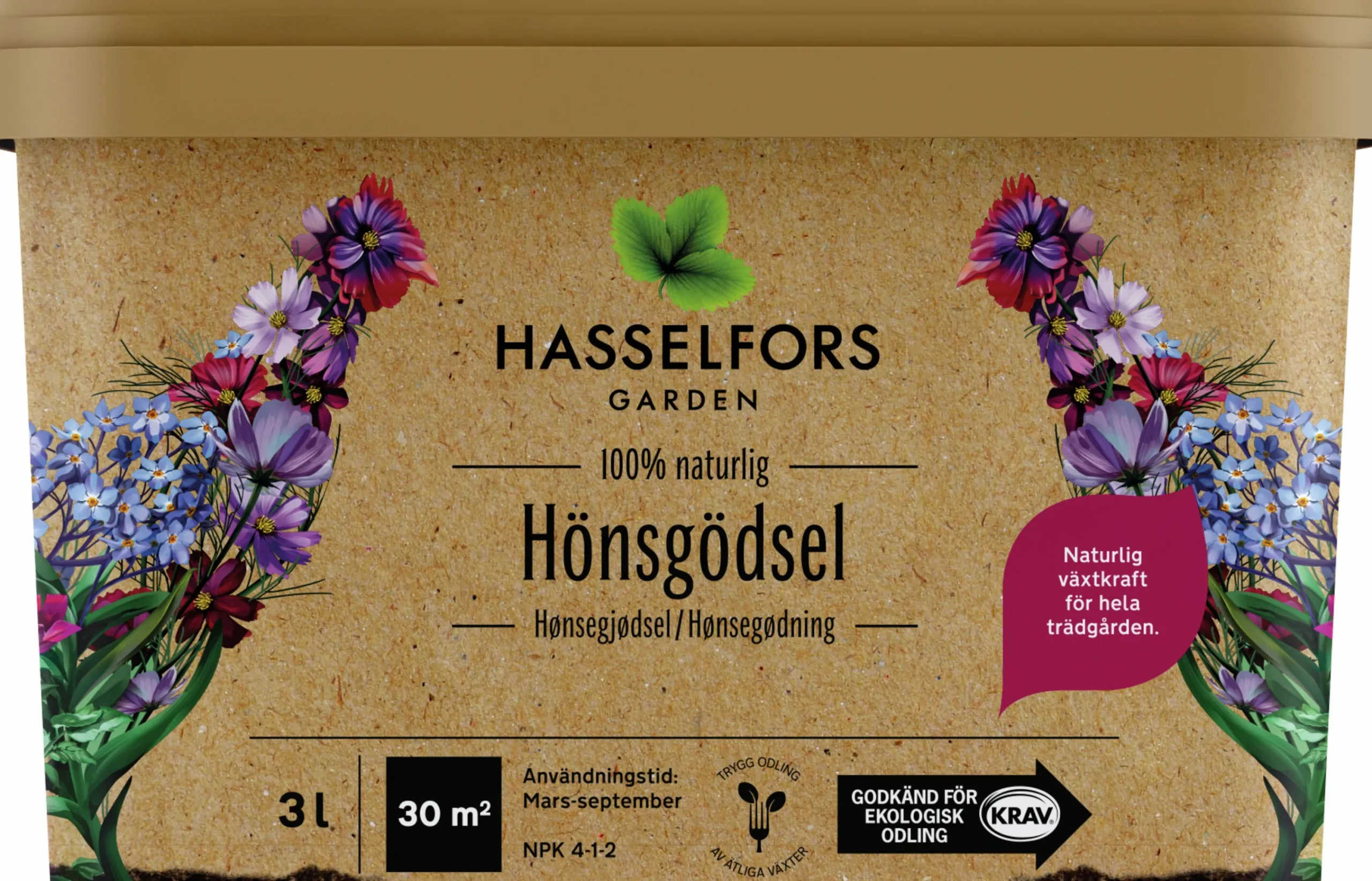 Hönsgödsel Hasselfors 3L>Hasselfors Garden Hot
