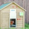 Hönslucka med automatisk lucköppnare 430x400mm>Kerbl Outlet