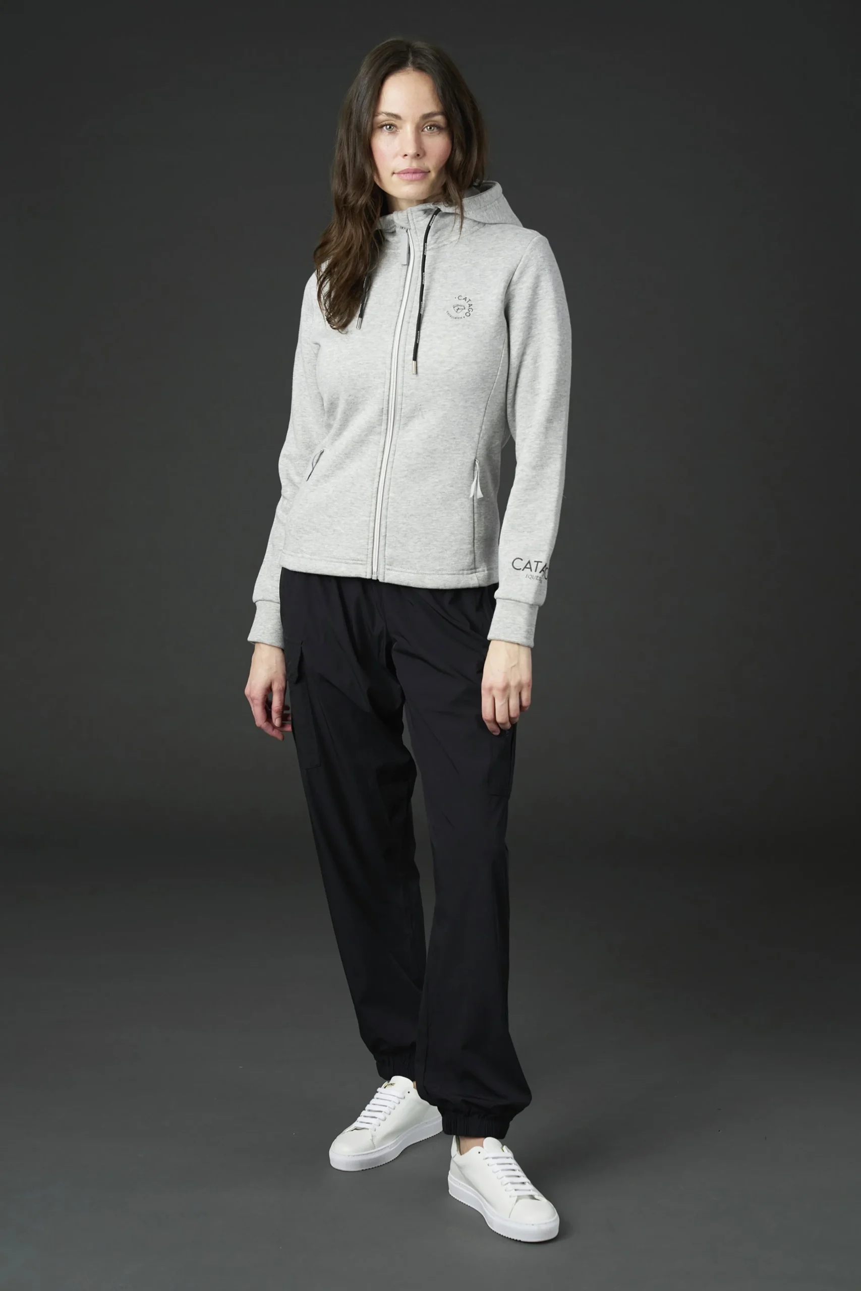 Hoodie Nataie Grå eange>Catago Discount