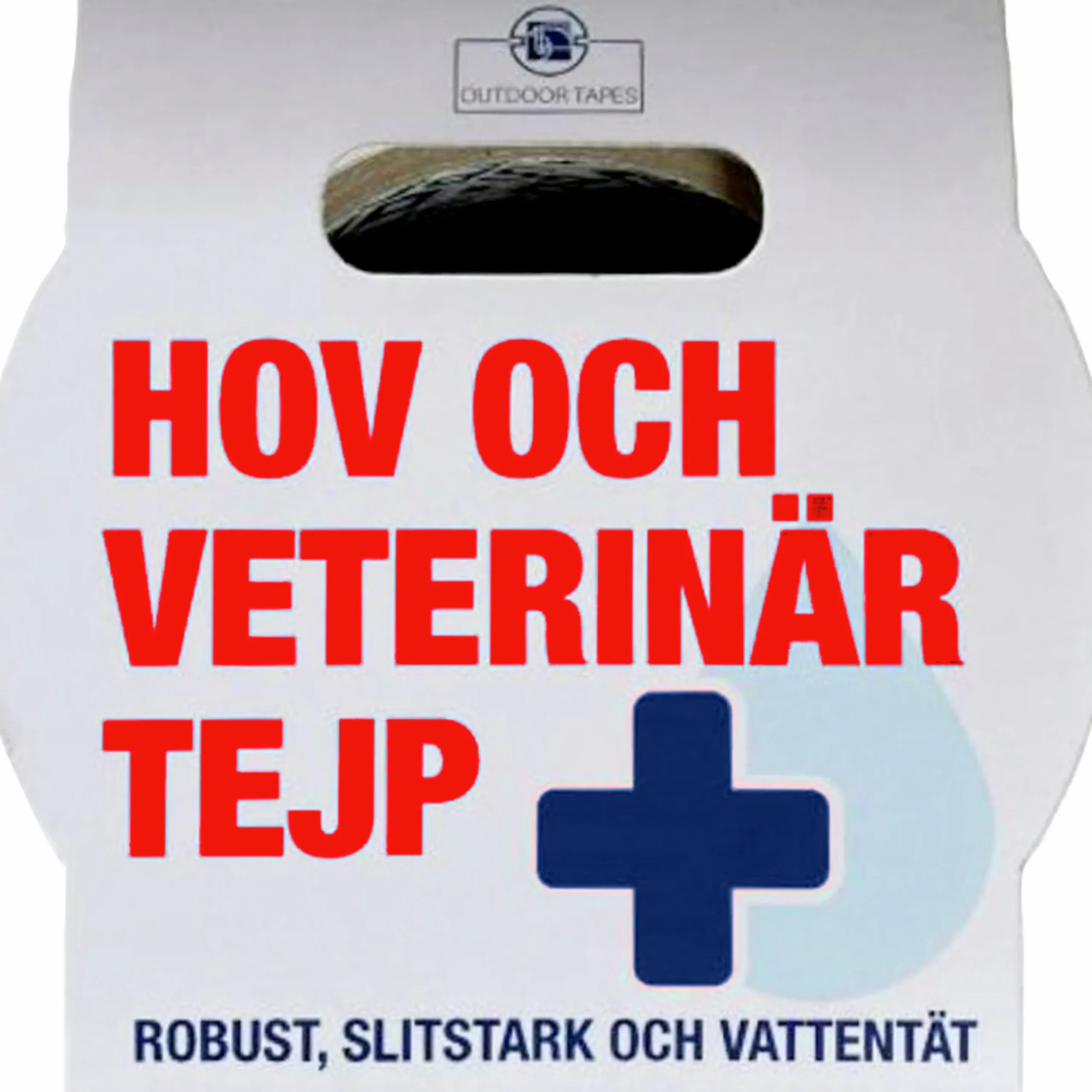 Hov- och Veterinärtejp Vit 18m>Outdoor tapes Online