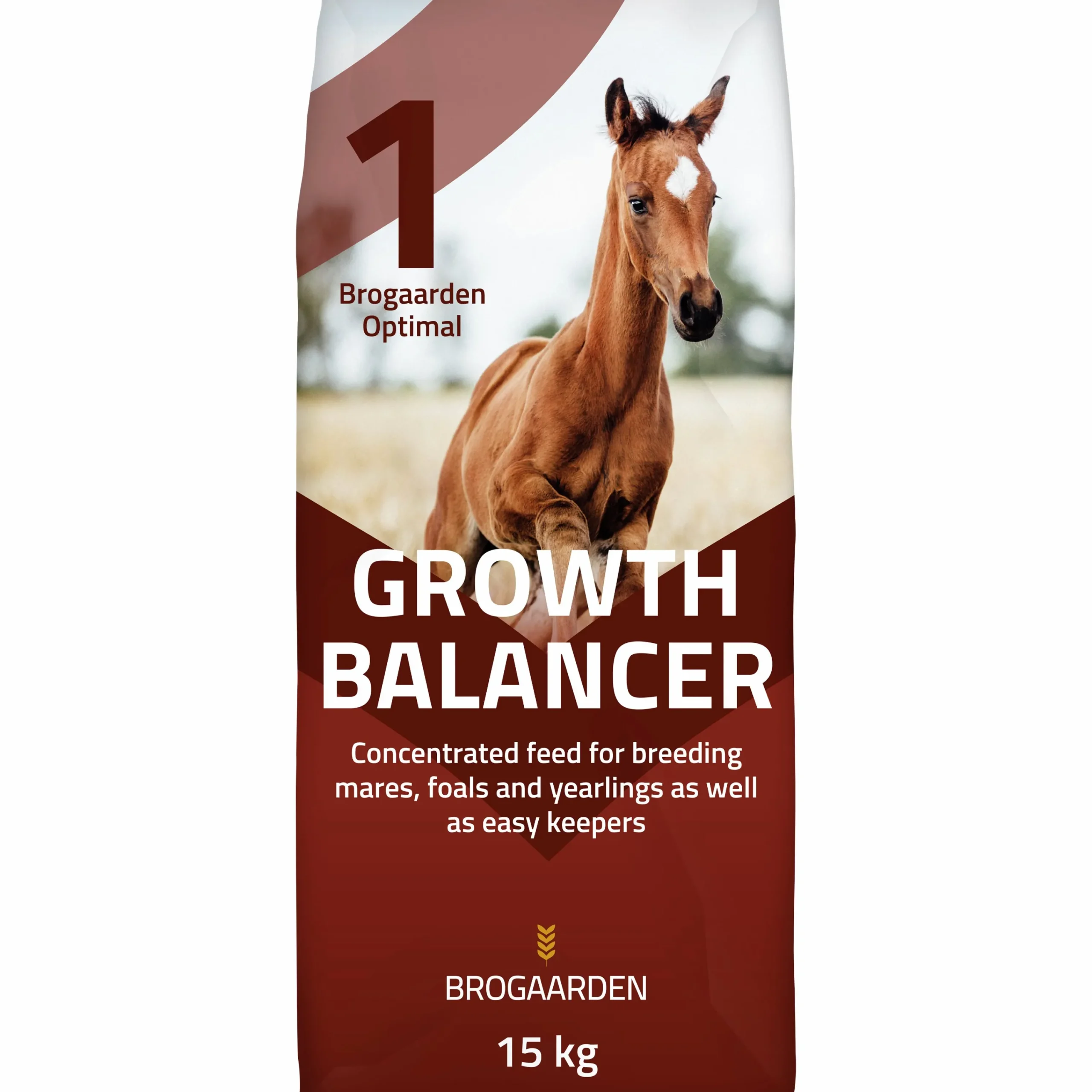Hästfoder Optimal 1 Growth Balancer 15kg>Brogaarden Sale