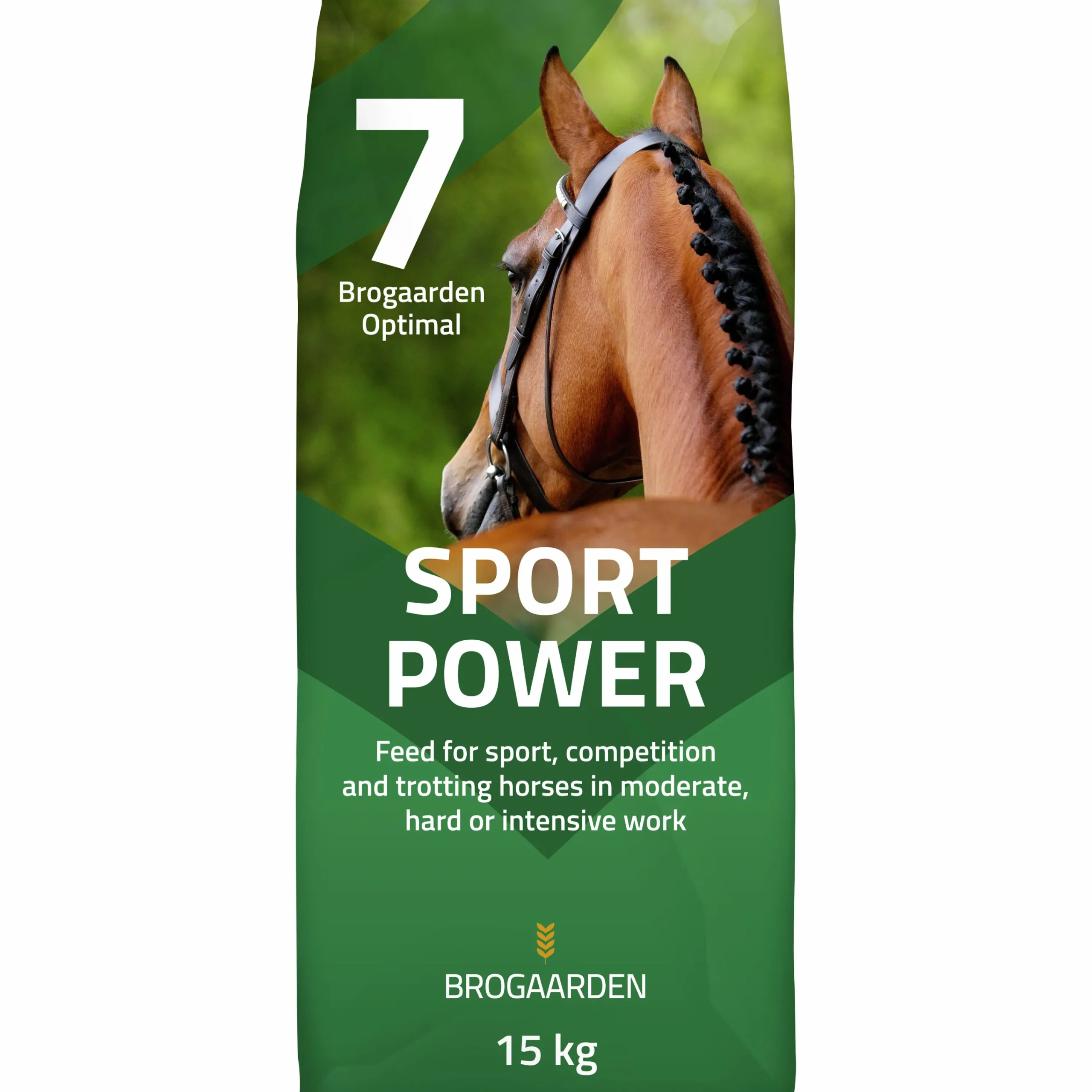 Hästfoder Optimal 7 Sport Power 15kg>Brogaarden New