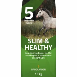 Hästfoder Optimal 5 Slim & Healthy 15kg>Brogaarden Hot