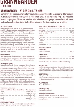 Hästfoder Elit Proteinspecial 15kg>Granngården