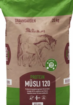 Hästfoder Protein Müsli 120 20kg>Granngården Best