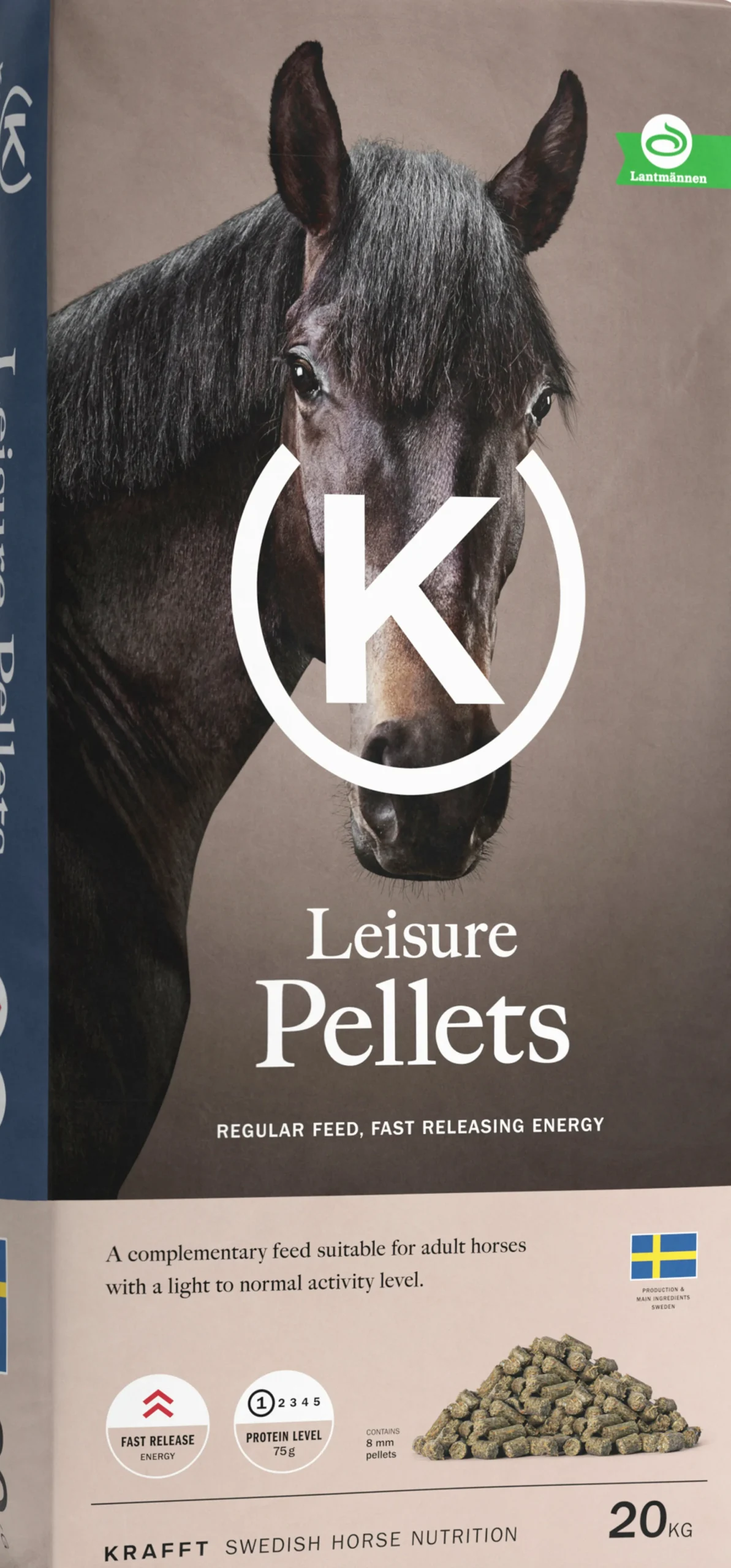 Hästfoder Leisure Pellets 20kg>Krafft Outlet