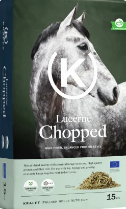 Hästfoder Lucerne Chopped 15kg>Krafft New