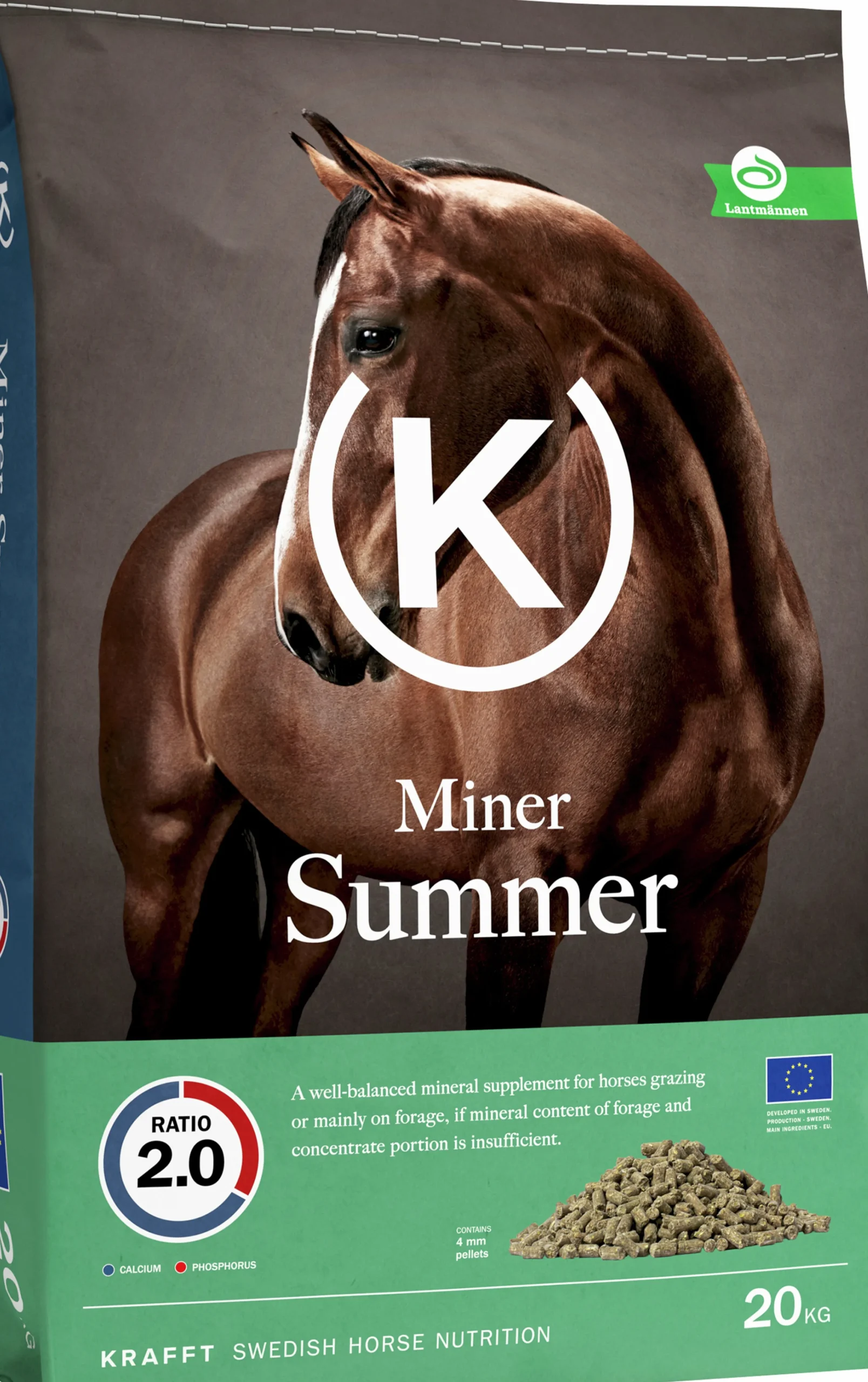 Hästfoder Miner Summer Pellets 20kg>Krafft Clearance