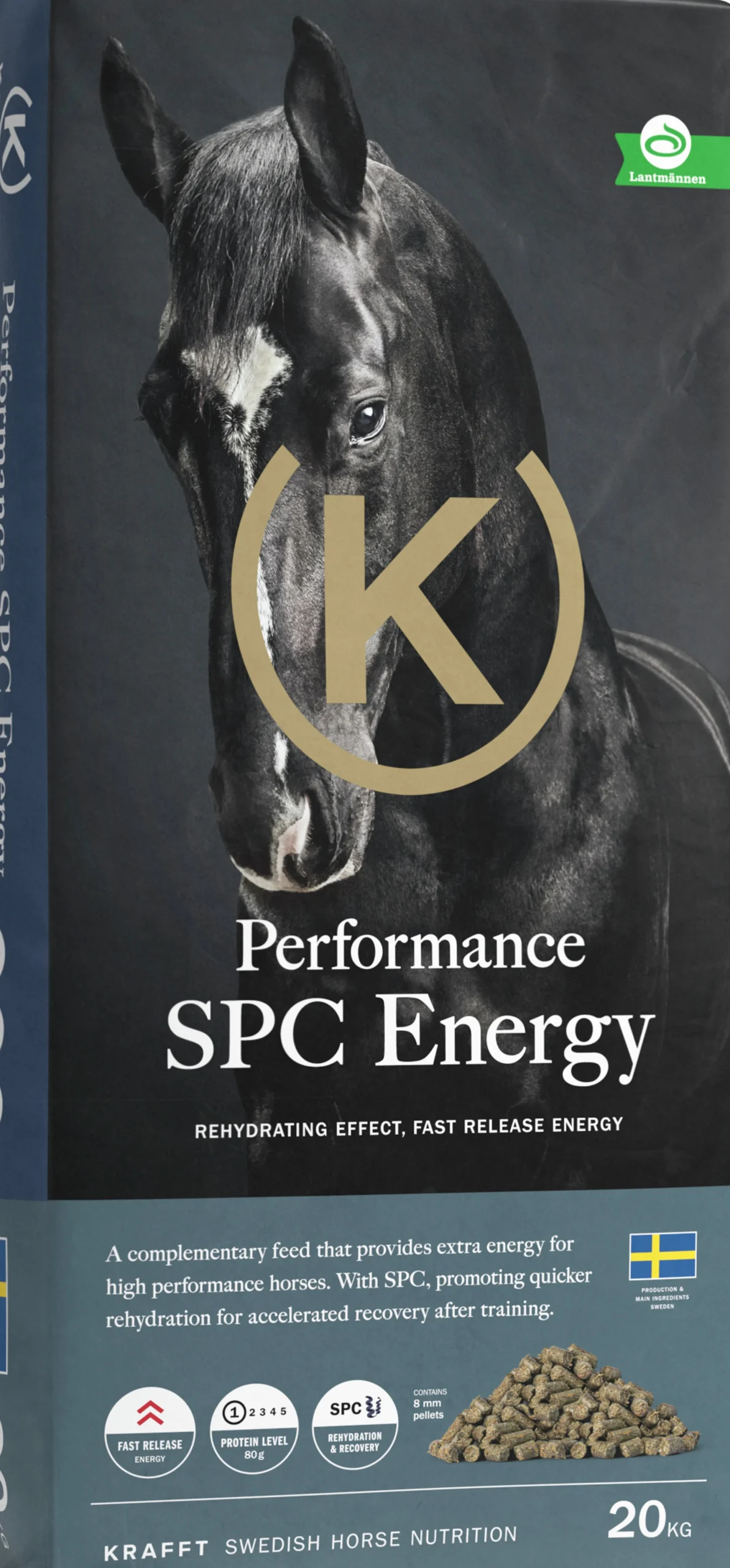 Hästfoder Performance SPC Energy 20kg>Krafft New
