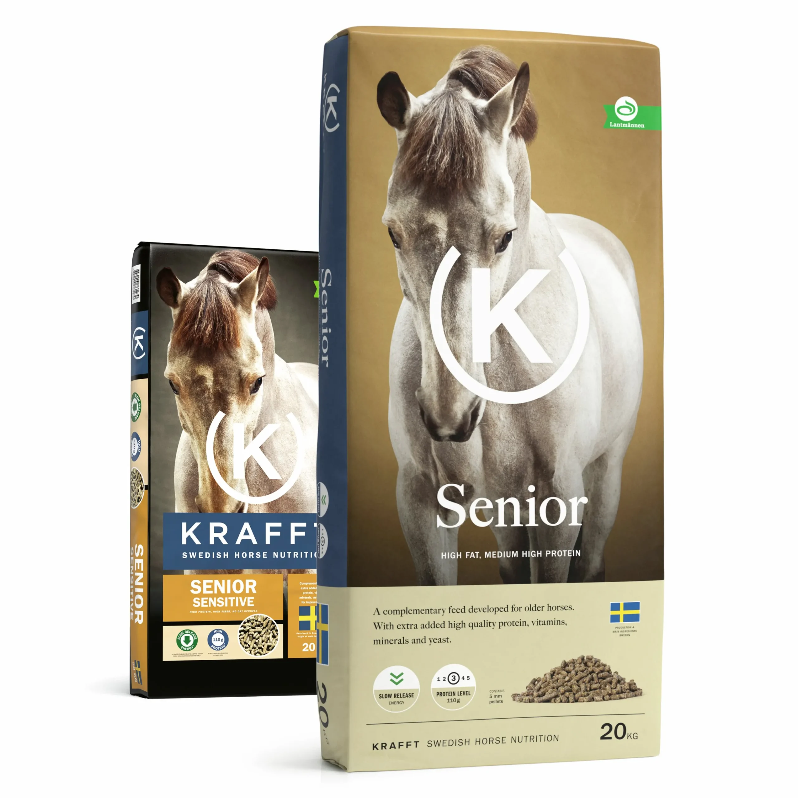 Hästfoder Senior Pellets 20kg>Krafft Clearance