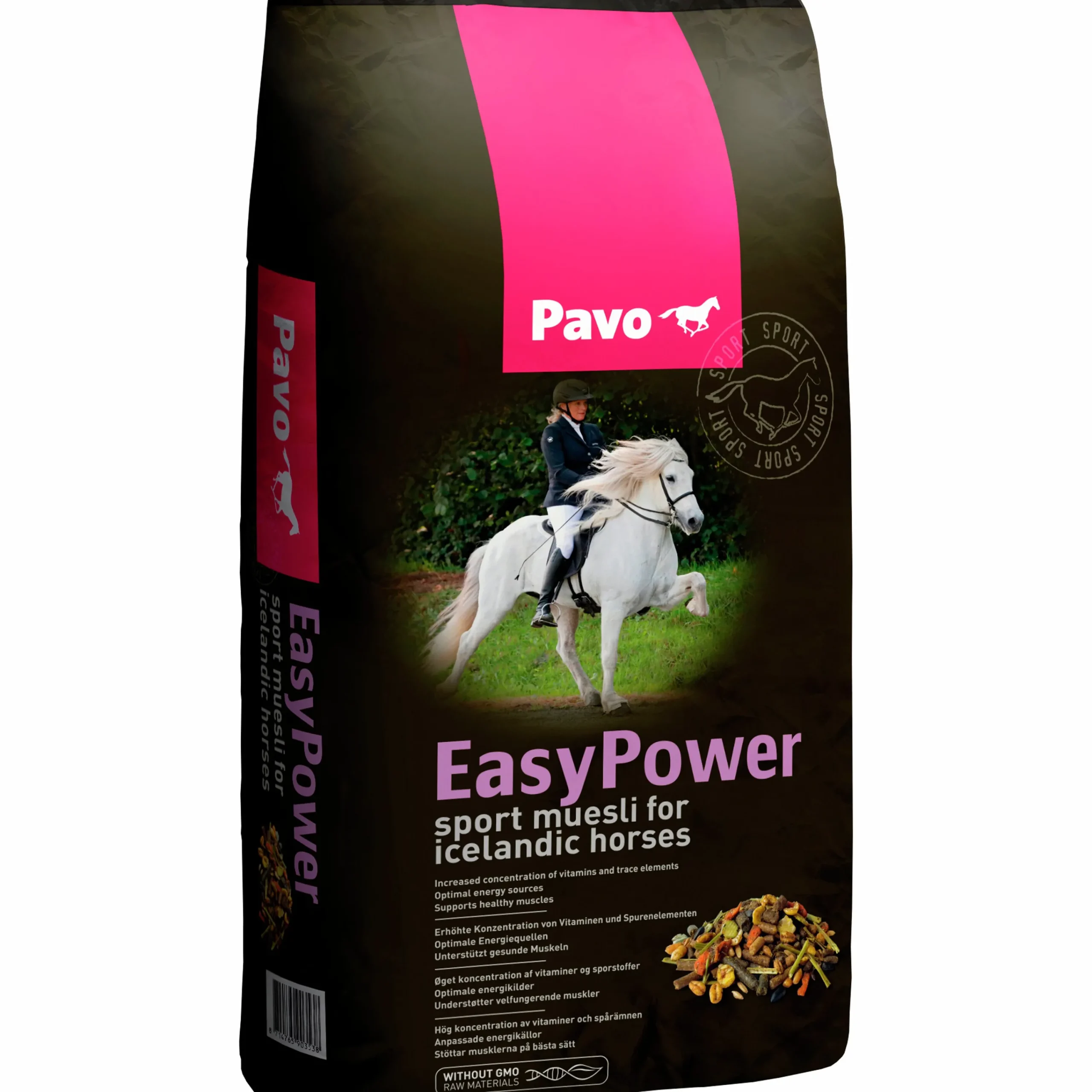 Hästfoder EasyPower 15kg>Pavo New