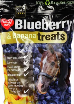Hästgodis Blueberry & Banana 1kg>NAF