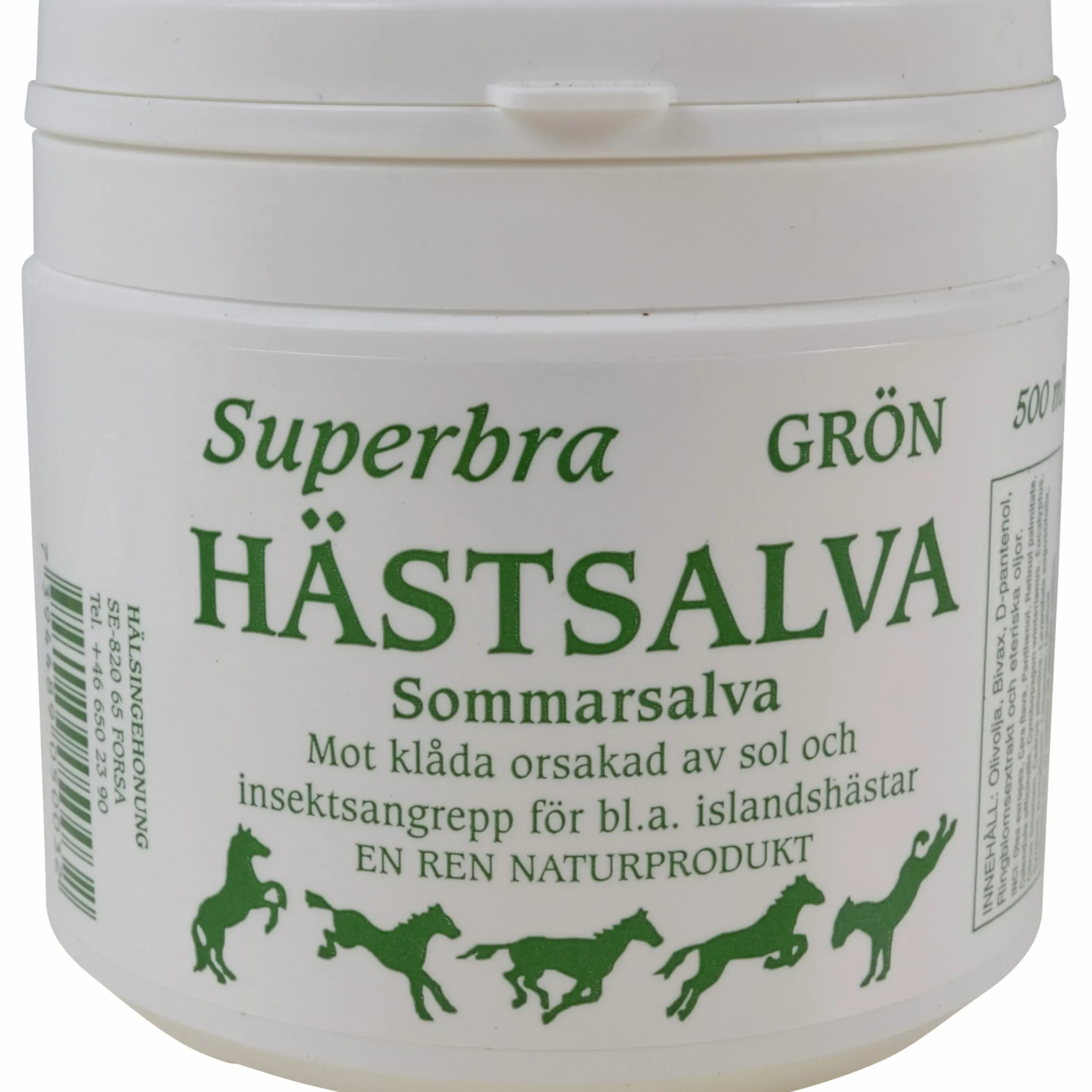 Hästsalva Grön 500ml>Superbra Best