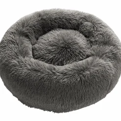 Hundbädd Loppa Donut Fluffig Antracitgrå 60cm>Hunter