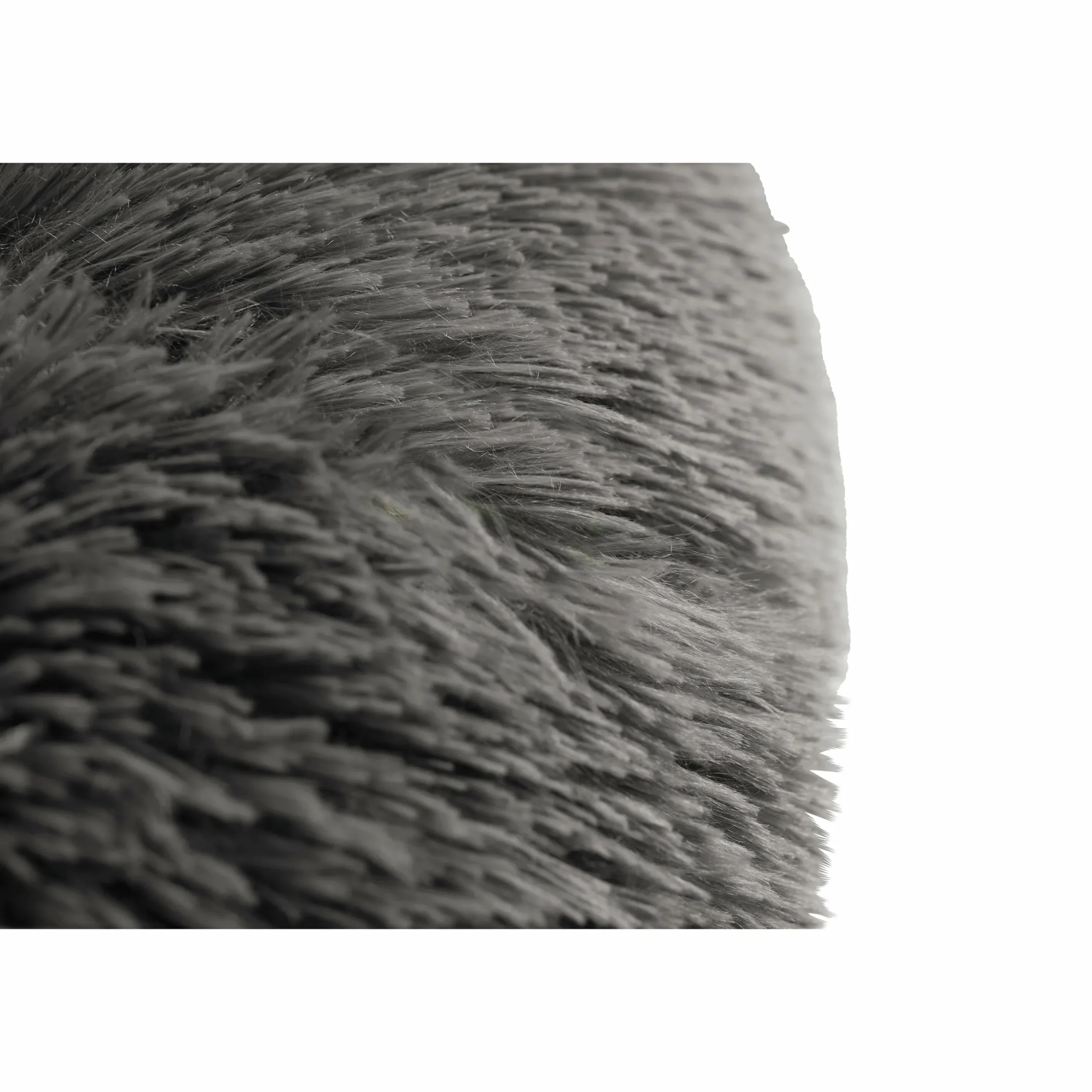 Hundbädd Loppa Donut Fluffig Antracitgrå 60cm>Hunter
