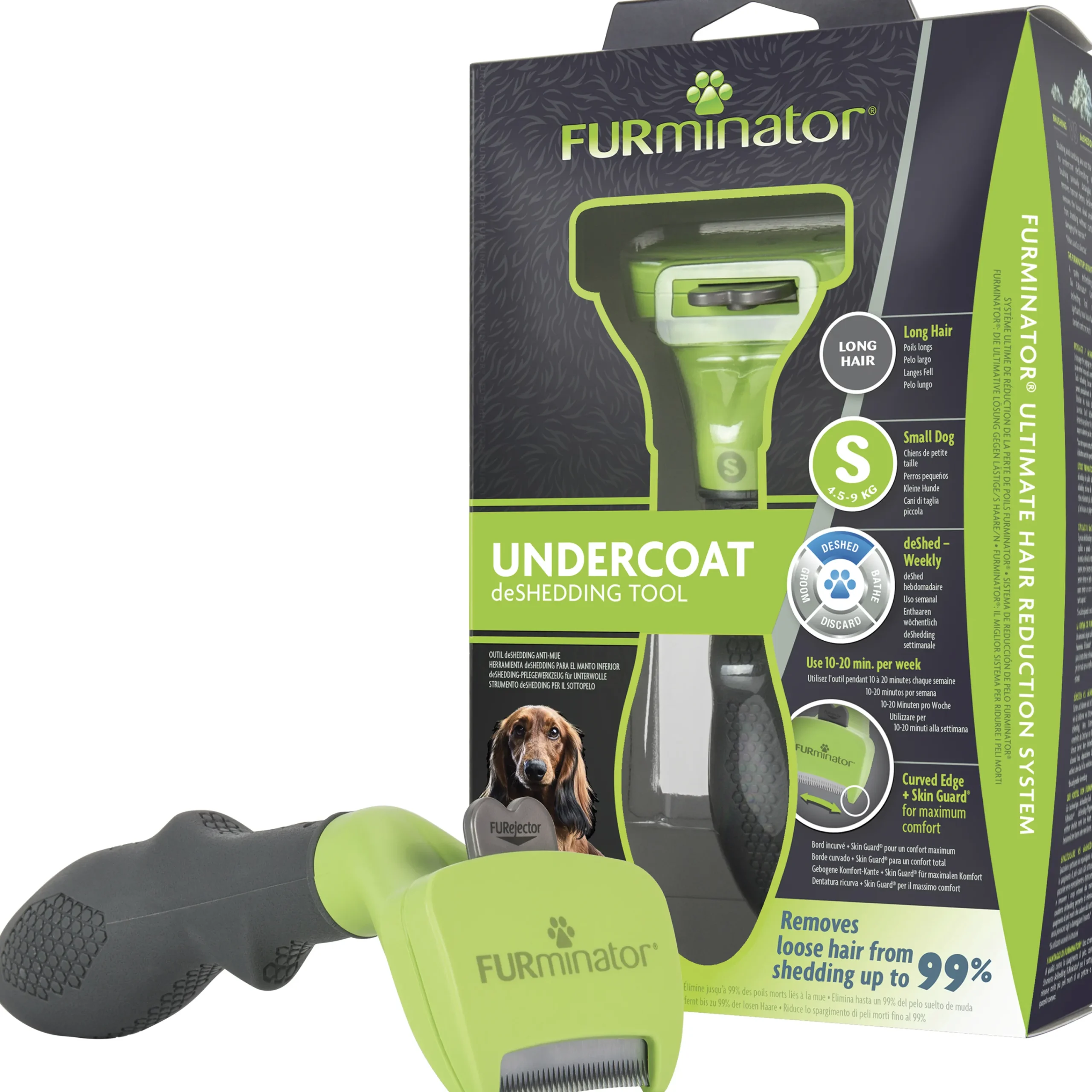Hundborste Deshedding Underullskarda S>FURminator Sale