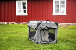 Hundbur iou Canva Grå><noscript><img width=
