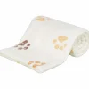 Hundfilt Jimmy Fleece Creme/Mönstrad 75x50cm>Trixie Best