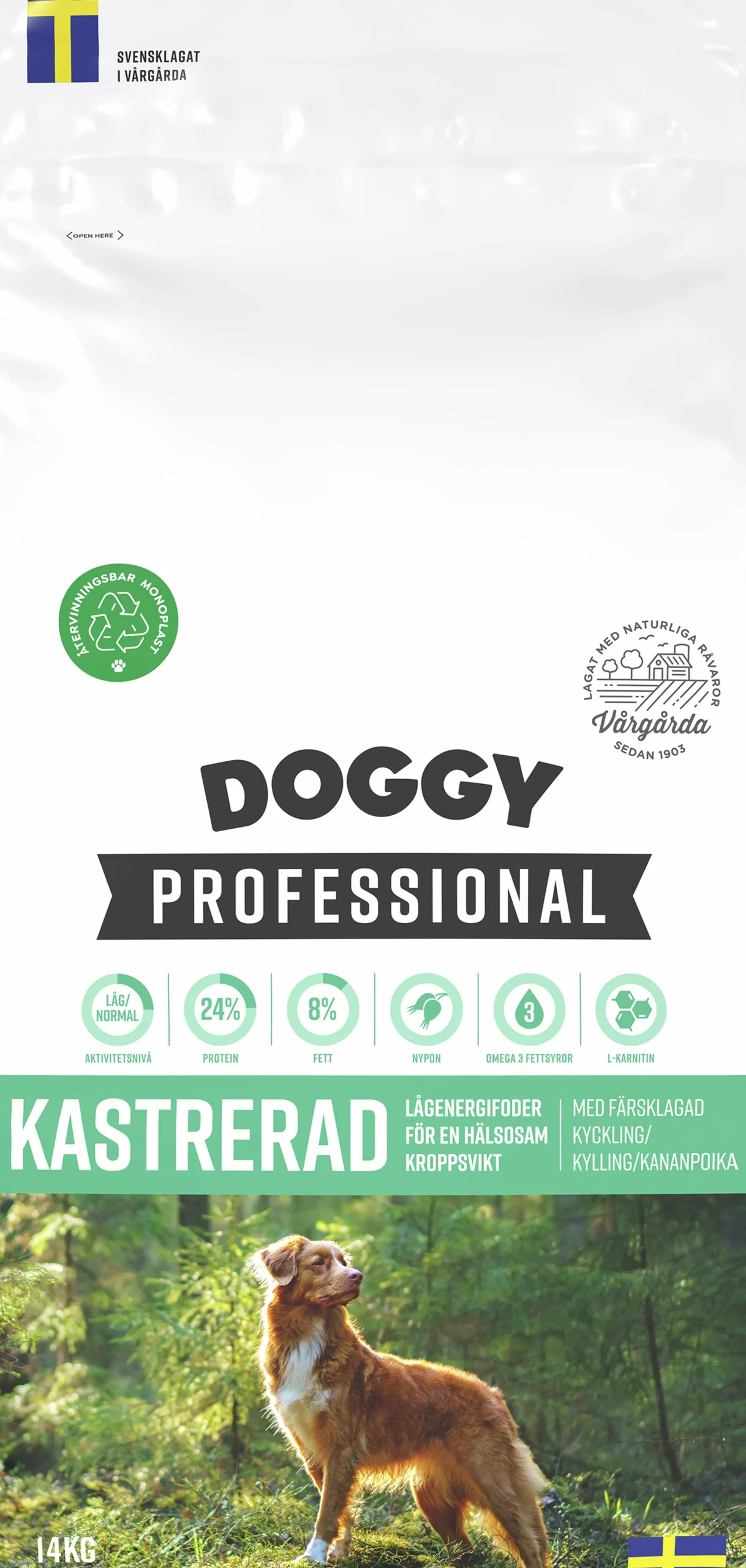 Hundfoder Kastrerad>Doggy Professional New