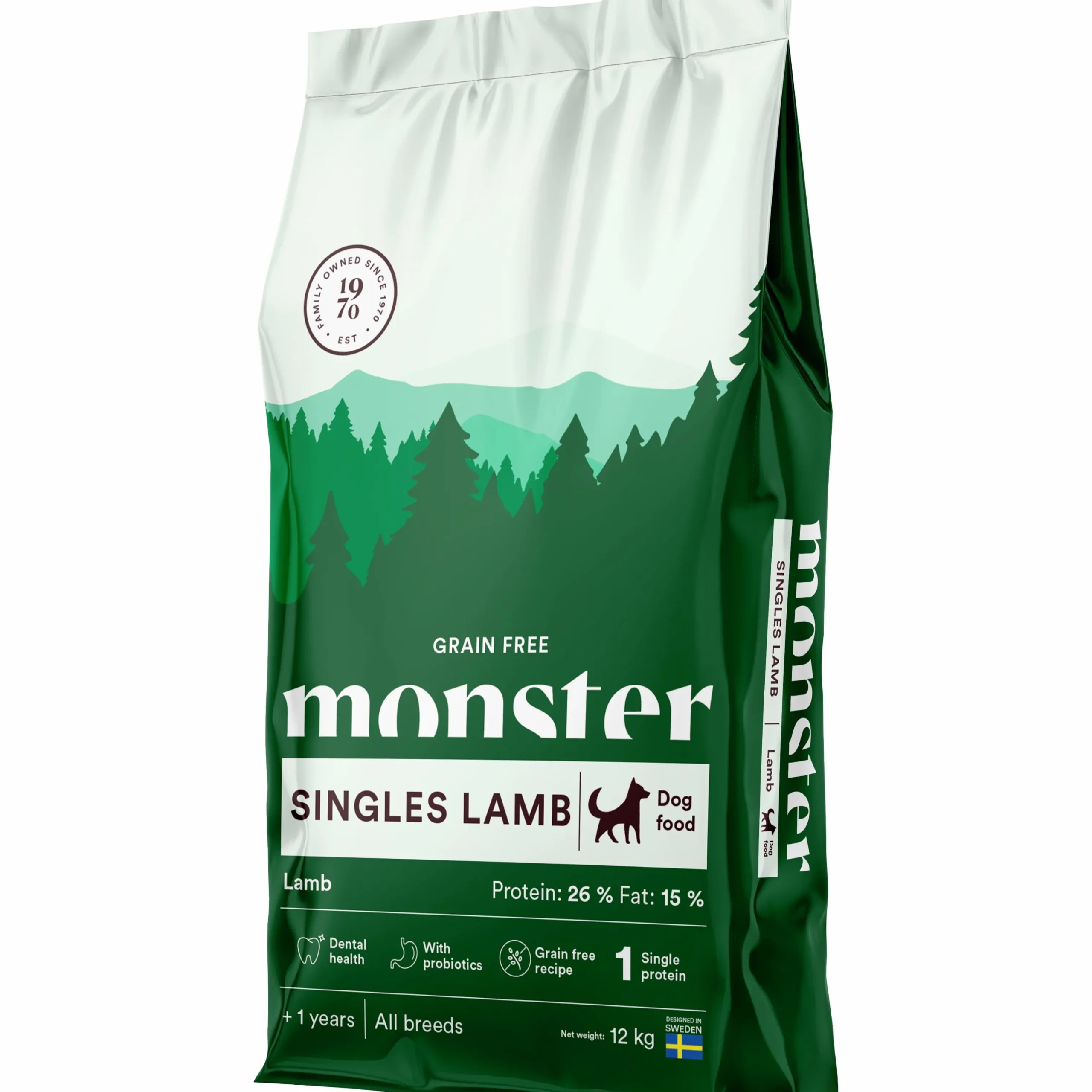 Hundfoder Adult Grainfree Small bites Lamb 12kg>Monster Outlet