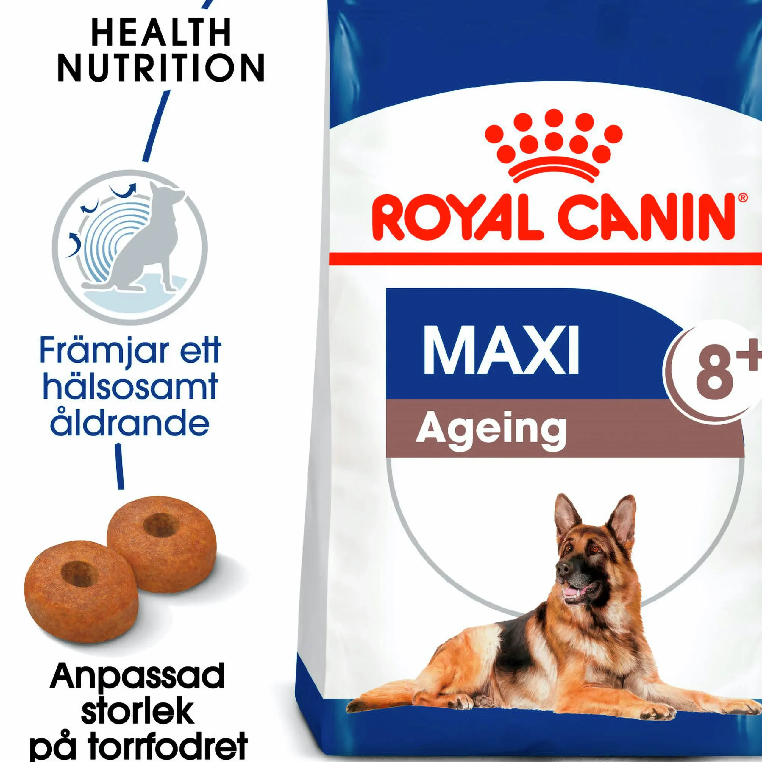 Hundfoder Maxi Ageing 8+ 15kg>Royal Canin Discount
