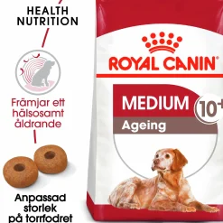 Hundfoder Medium Ageing 10+ 15kg><noscript><img width=
