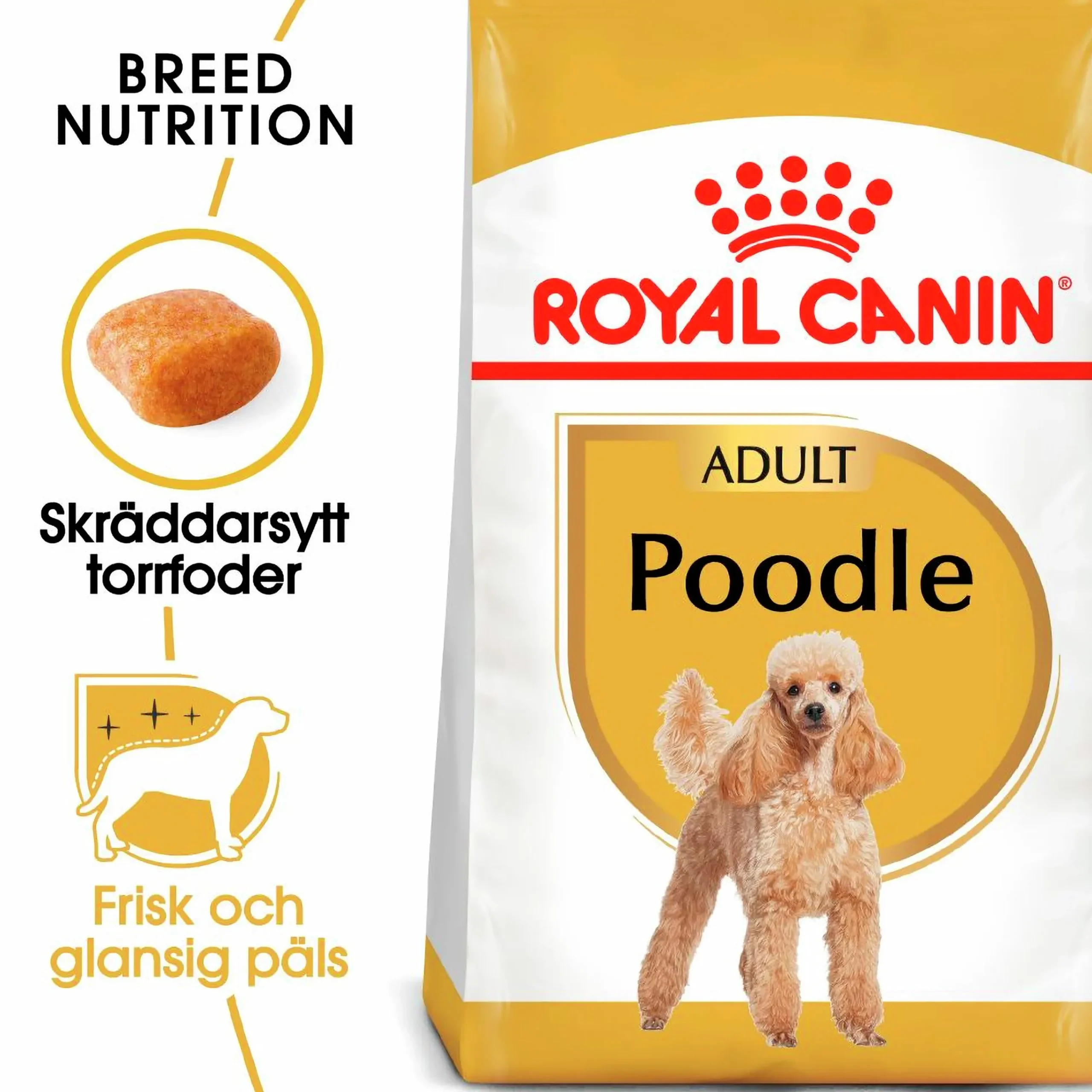 Hundfoder Poodle Adult 7,5kg>Royal Canin Online