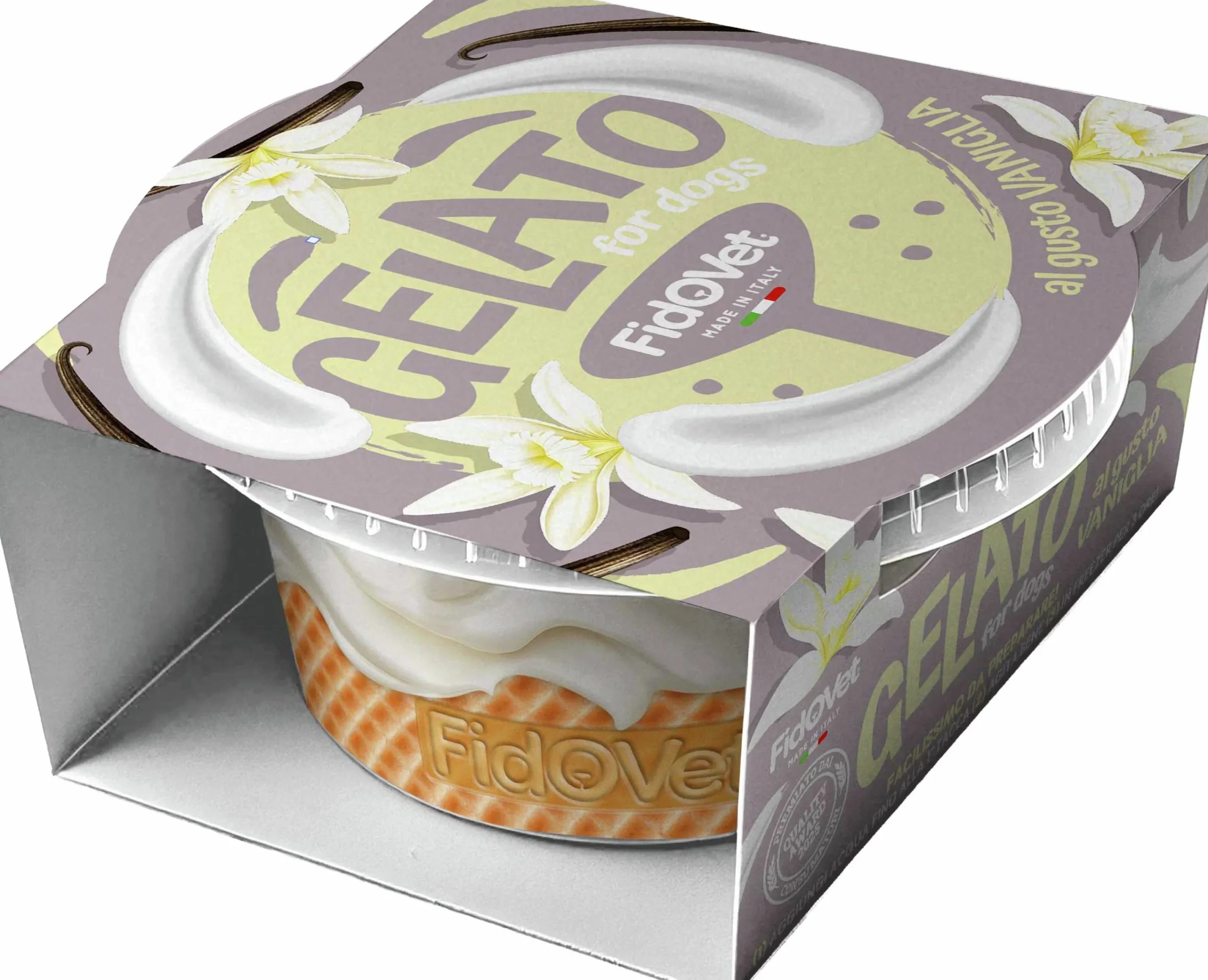 Hundglass Gelato Vanilj 40g>Fidovet Online