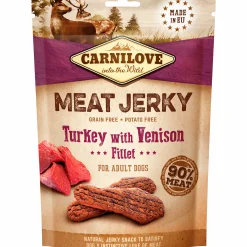 Hundgodis Meat Jerky Turkey & Venison 100g>Carnilove Best
