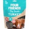 Hundgodis Four Friends Snacks Turkey 200g>FourFriends Outlet
