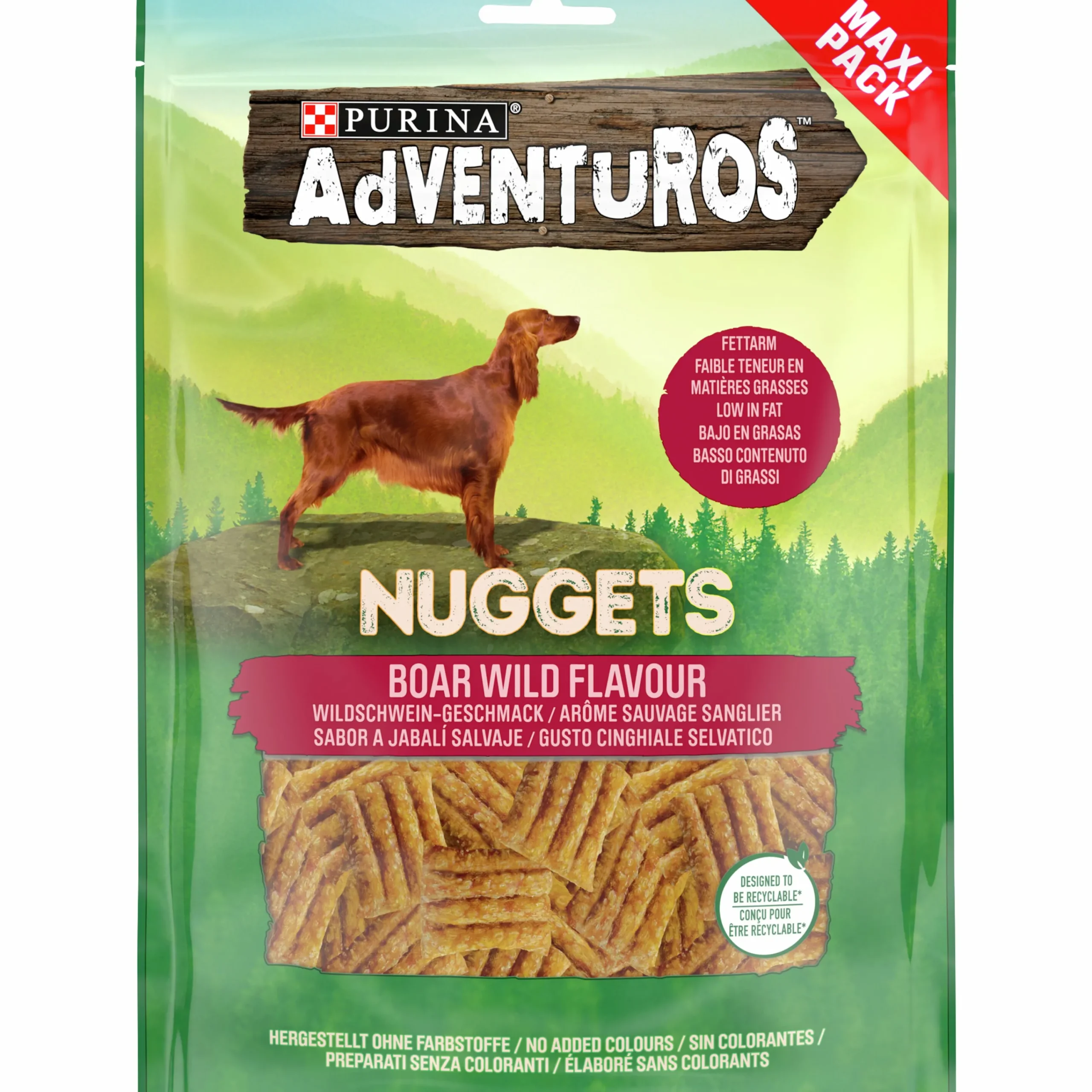 Hundgodis Adventuros Nuggets 300g>Purina