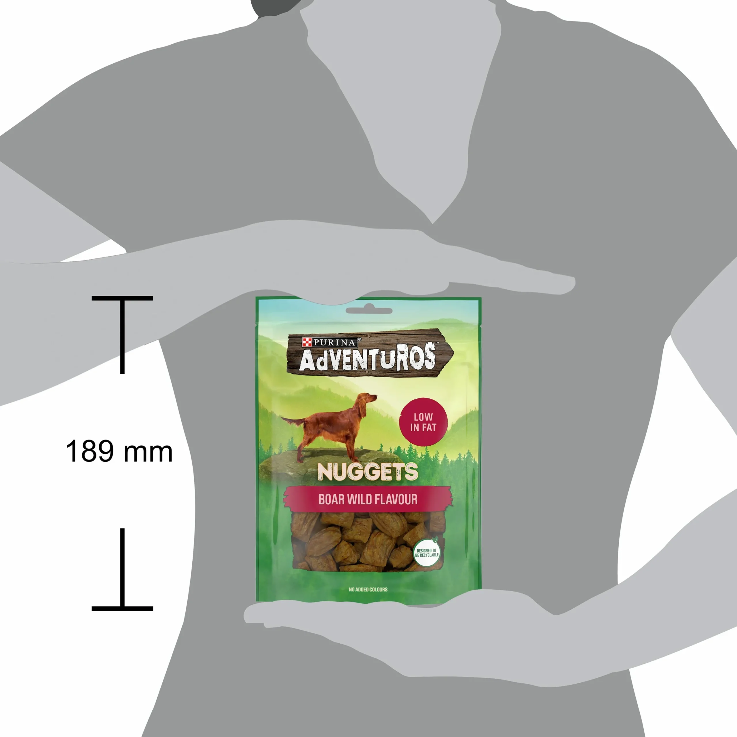 Hundgodis Adventuros Nuggets 90g>Purina Outlet