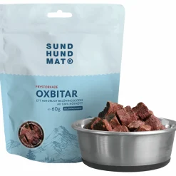 Hundgodis Frystorkade Oxbitar 60g>Sund hundmat New
