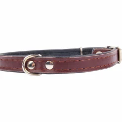 Hundhalsband Läder Brun 30cm>Pritax New