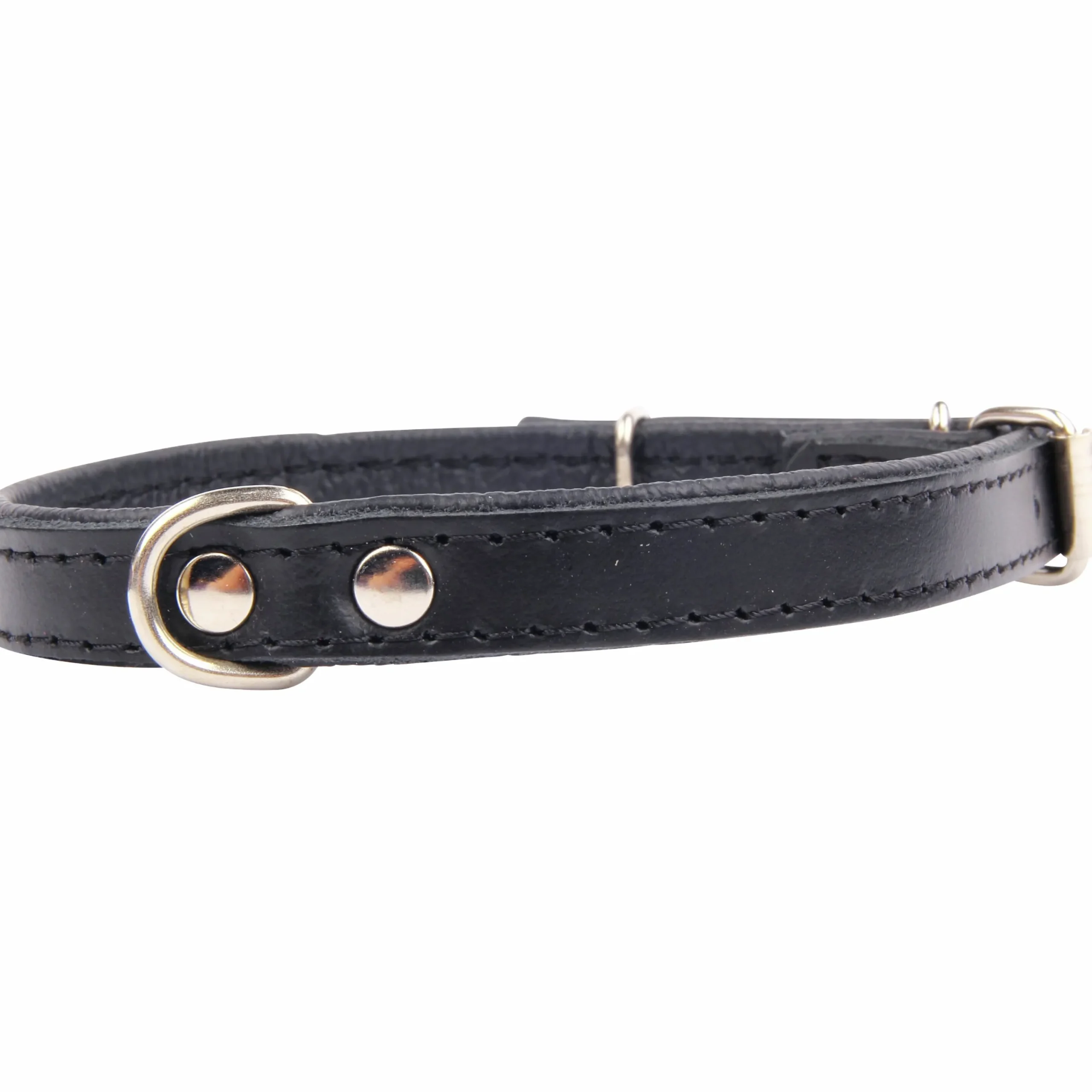 Hundhalsband Läder Svart 45cm>Pritax Clearance