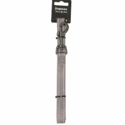 Hundkoppel Iris Nylon Grå 180cm>Dogman Discount